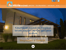 Tablet Screenshot of keszhazak.net